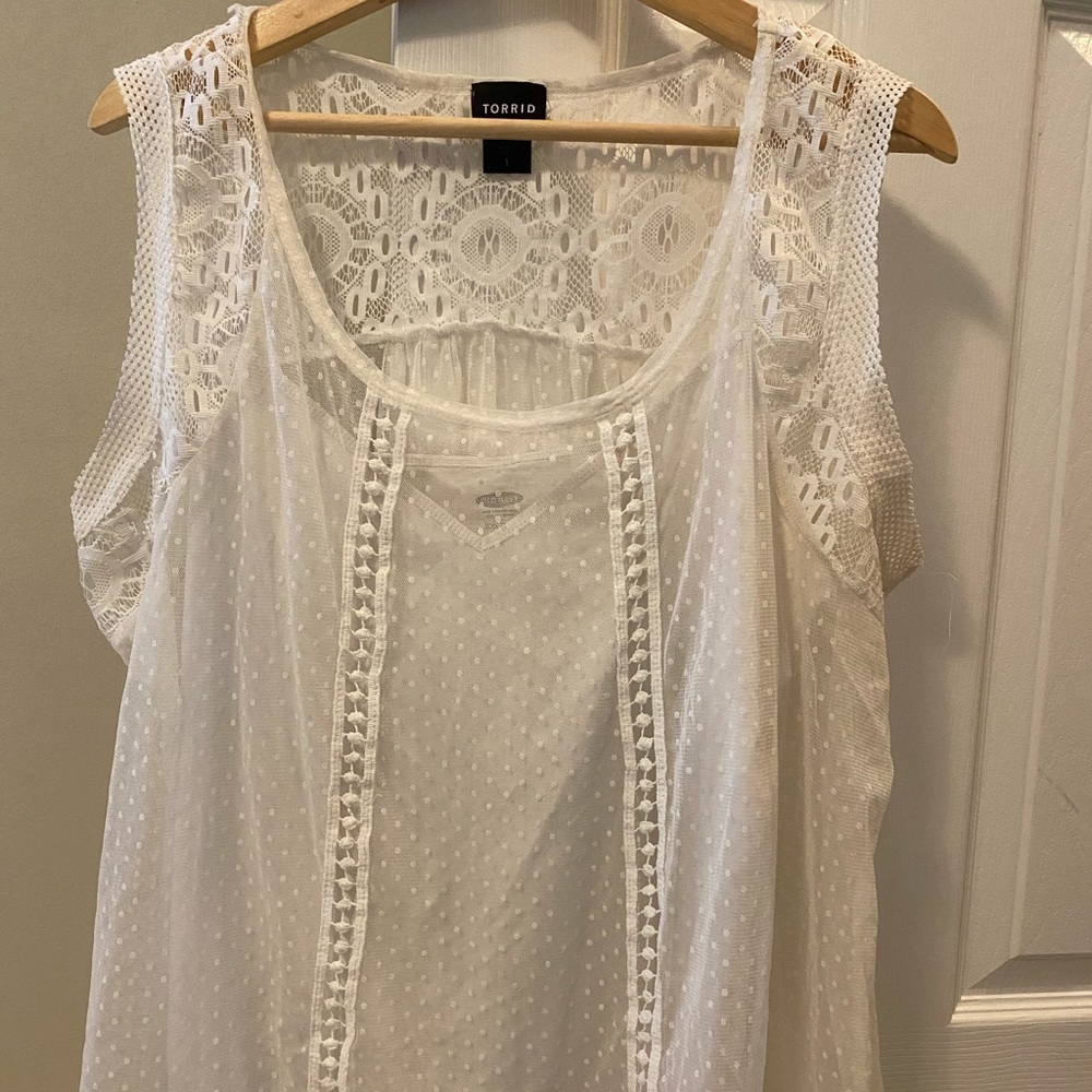 Sheer festival top - torrid